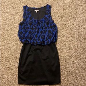 Black blue dress!